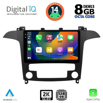 DIGITAL IQ BXF 8175_CPAA CLIMA (9inc) MULTIMEDIA TABLET for FORD SMAX mod. 2006-2014