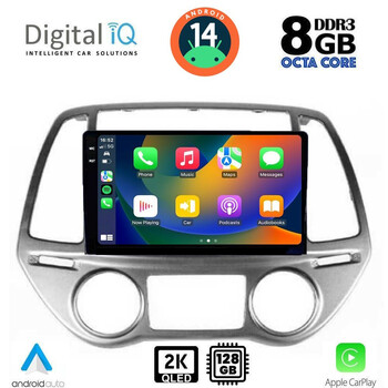 DIGITAL IQ BXF 8227_CPAA CLIMA (9inc) MULTIMEDIA TABLET for HYUNDAI i20 mod. 2008-2012