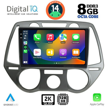 DIGITAL IQ BXF 8228_CPAA A/C (9inc) MULTIMEDIA TABLET for HYUNDAI i20 mod. 2008-2012