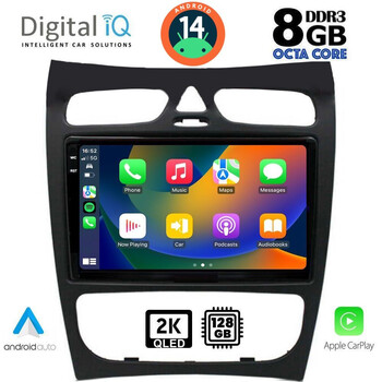 DIGITAL IQ BXF 8406_CPAA (9inc) MULTIMEDIA TABLET for MERCEDES CLK (W209) mod. 2000-2004