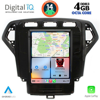 DIGITAL IQ BXF 6957_CPAA TESLA STYLE for FORD MONDEO mod. 2007-2010
