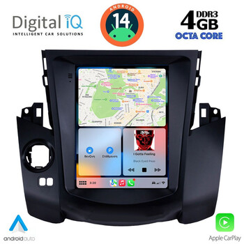 DIGITAL IQ BXF 6969_CPAA TESLA STYLE for TOYOTA RAV 4 mod. 2006-2012