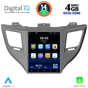 DIGITAL IQ BXF 6997_CPAA TESLA STYLE for HYUNDAI TUSCON mod. 2015-2019