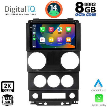 DIGITAL IQ BXF 8292_CPAA (9inc) MULTIMEDIA TABLET for JEEP WRANGLER  mod. 2006-2011