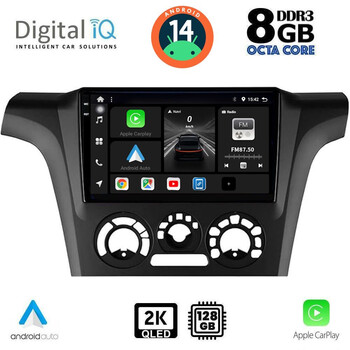 DIGITAL IQ BXF 8441_CPAA A/C (9inc) MULTIMEDIA TABLET for MITSUBISHI OUTLANDER mod. 2001-2005