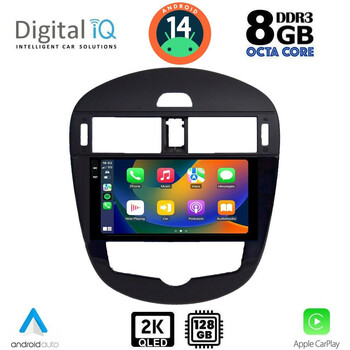 DIGITAL IQ BXF 8470_CPAA CLIMA (9inc) MULTIMEDIA TABLET for NISSAN PULSAR mod. 2014&gt;