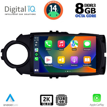 DIGITAL IQ BXF 8737FL_CPAA (9inc) MULTIMEDIA TABLET for TOYOTA YARIS mod. 2015-2020