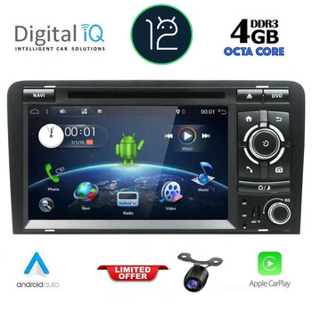 DIGITAL IQ AN 549_CPA (7" DVD) MULTIMEDIA SYSTEM for AUDI A3 mod. 2003-2012