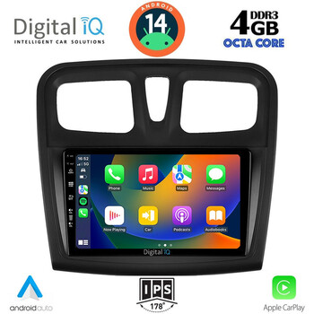 DIGITAL IQ BXF 6108SQ_CPAA (9inc) MULTIMEDIA TABLET for DACIA LOGAN – SANDERO mod. 2012-2019