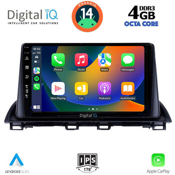 DIGITAL IQ BXF 6367_CPAA (9inc) MULTIMEDIA TABLET for MAZDA 3 mod. 2014>