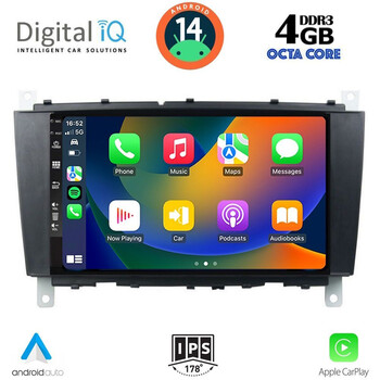 DIGITAL IQ BXF 6403_CPAA (8inc) MULTIMEDIA TABLET for MERCEDES C – CLK (W203-209) mod. 2004-2008