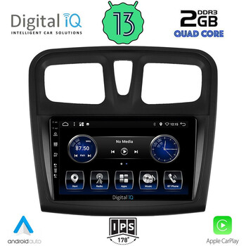 DIGITAL IQ BXH 3108SQ_CPA (9inc) MULTIMEDIA TABLET for DACIA LOGAN – SANDERO mod. 2012-2019