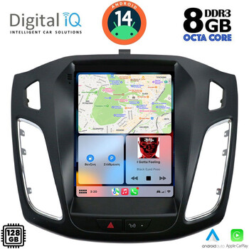 DIGITAL IQ BXF 7855_CPAA TESLA STYLE  for FORD FOCUS mod. 2011-2017