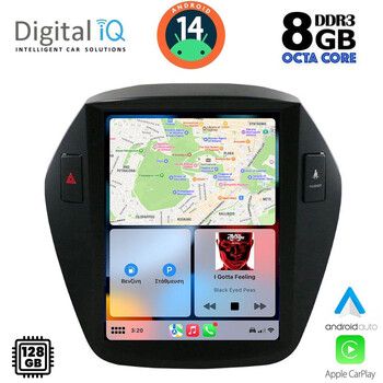 DIGITAL IQ BXF 7896_CPAA TESLA STYLE for HYUNDAI IX35 mod. 2010-2015
