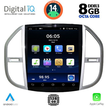 DIGITAL IQ BXF 7960_CPAA TESLA STYLE for MERCEDES VITO mod. 2015> DIGITAL IQ BXF 7960_CPAA TESLA STYLE for MERCEDES VITO mod. 2015>