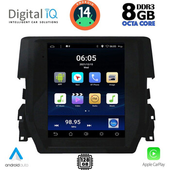 DIGITAL IQ BXF 7975_CPAA TESLA STYLE  for HONDA CIVIC mod. 2016>