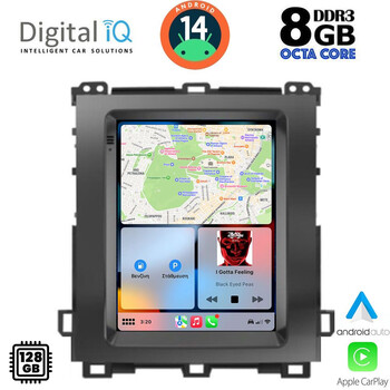 DIGITAL IQ BXF 7982_CPAA TESLA STYLE  for TOYOTA LANDCRUISER mod. 2003-2009