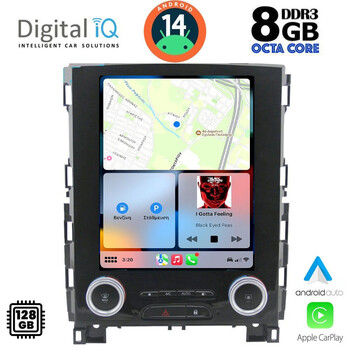 DIGITAL IQ BXF 7998_CPAA TESLA STYLE  for RENAULT KOLEOS - MEGANE 4 mod. 2016&gt;