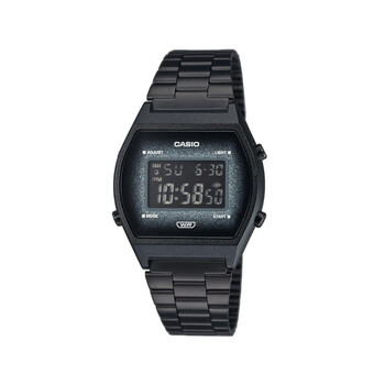 Casio Vintage Edgy Ψηφιακό Ρολόι Μπαταρίας με Μαύρο Μεταλλικό Μπρασελέ (B640WBG-1BEF) (CASB640WBG1BEF)