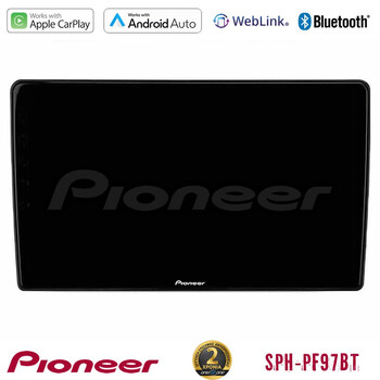 Pioneer sph-Pf97bt Series Alfa Romeo Mito 2008-2014    Multimedia Station 9 (Tablet Style) με Carplay &Amp; Android Auto u-sph-Ar1654