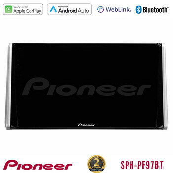 Pioneer sph-Pf97bt Series    Toyota Rav4 2019-2023 Multimedia Station 9 (Tablet Style) με Carplay &Amp; Android Auto u-sph-Ty0542