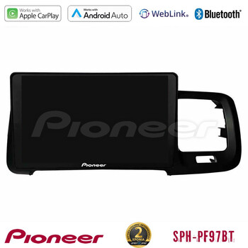 Pioneer sph-Pf97bt Series    Volvo s60 2010-2018 Multimedia Station 9 (Tablet Style) με Carplay &Amp; Android Auto u-sph-Vl0467