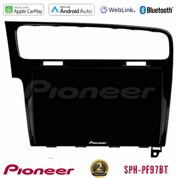 Pioneer sph-Pf97bt Series    vw Golf 7 Multimedia Station 9 (Tablet Style) με Carplay &Amp; Android Auto u-sph-Vw0003pb