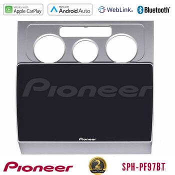 Pioneer sph-Pf97bt Series    vw Touran 2003-2011 Multimedia Station 9 (Tablet Style) με Carplay &Amp; Android Auto u-sph-Vw1001