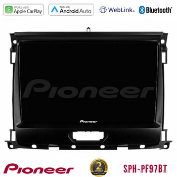 Pioneer sph-Pf97bt Series    Ford Ranger 2017-2022 Multimedia Station 9 (Tablet Style) με Carplay &Amp; Android Auto u-sph-Fd0631