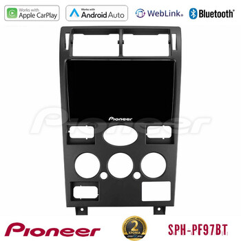 Pioneer sph-Pf97bt Series    Ford Mondeo 2001-2004 Multimedia Station 9 (Tablet Style) με Carplay &Amp; Android Auto u-sph-Fd1193