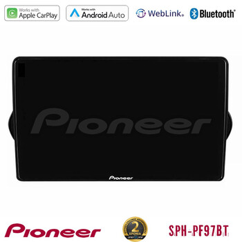 Pioneer sph-Pf97bt Series    Fiat Tipo 2015-2022 (Hatchback) Multimedia Station 9 (Tablet Style) με Carplay &Amp; Android Auto u-sph-Ft1281
