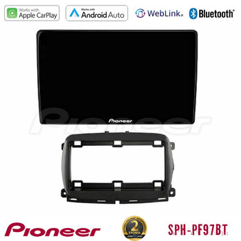 Pioneer sph-Pf97bt Series     Fiat 500 2016&gt; Multimedia Station 9 (Tablet Style) με Carplay &Amp; Android Auto u-sph-Ft1150