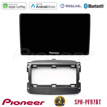 Pioneer sph-Pf97bt Series    Fiat 500l Multimedia Station 9 (Tablet Style) με Carplay &Amp; Android Auto u-sph-Ft410