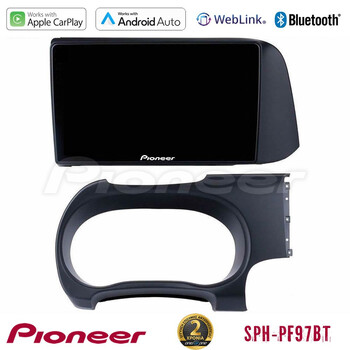 Pioneer sph-Pf97bt Series    Hyundai i10 Multimedia Station 9 (Tablet Style) με Carplay &Amp; Android Auto u-sph-Hy0679