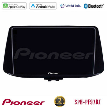 Pioneer sph-Pf97bt Series    Hyundai i30 Multimedia Station 9 (Tablet Style) με Carplay &Amp; Android Auto u-sph-Hy0890