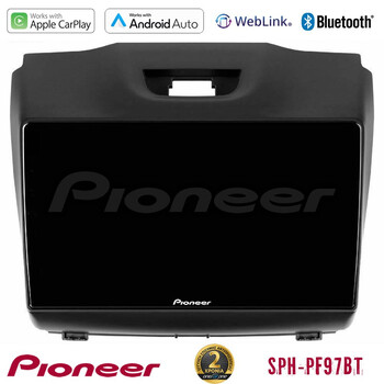 Pioneer sph-Pf97bt Series    Isuzu d-max 2012-2019 Multimedia Station 9 (Tablet Style) με Carplay &Amp; Android Auto u-sph-Iz588