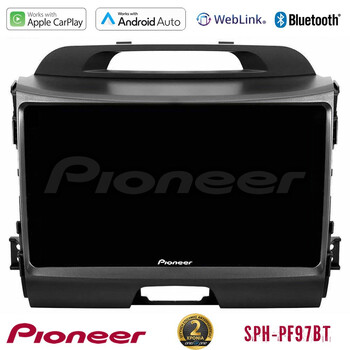 Pioneer sph-Pf97bt Series    kia Sportage Multimedia Station 9 (Tablet Style) με Carplay &Amp; Android Auto u-sph-Ki0034
