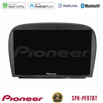 Pioneer sph-Pf97bt Series    Mercedes sl Class 2005-2011 Multimedia Station 9 (Tablet Style) με Carplay &Amp; Android Auto u-sph-Mb0479