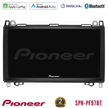 Pioneer sph-Pf97bt Series    Mercedes A/b/vito/sprinter Class Multimedia Station 9 (Tablet Style) με Carplay &Amp; Android Auto u-sph-Mb0759
