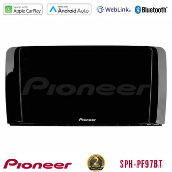 Pioneer sph-Pf97bt Series    Mercedes r Class Multimedia Station 9 (Tablet Style) με Carplay &Amp; Android Auto u-sph-Mb0781