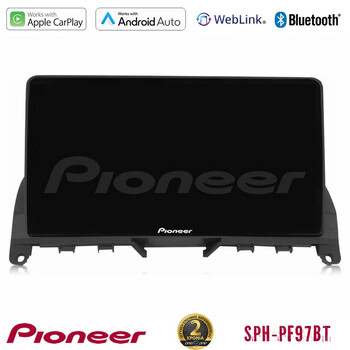 Pioneer sph-Pf97bt Series    Mercedes c Class W204 Multimedia Station 9 (Tablet Style) με Carplay &Amp; Android Auto u-sph-Mb0842