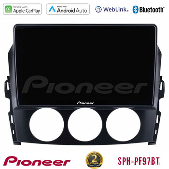 Pioneer sph-Pf97bt Series    Mazda mx-5 2006-2008 Multimedia Station 9 (Tablet Style) με Carplay &Amp; Android Auto u-sph-Mz049n