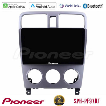 Pioneer sph-Pf97bt Series    Subaru Forester 2003-2007 Multimedia Station 9 (Tablet Style) με Carplay &Amp; Android Auto u-sph-Su0470