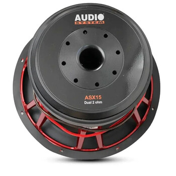 Audio System Asx15 (38cm) d2 4”vc 6000w Competition Line w-gt-Asx15
