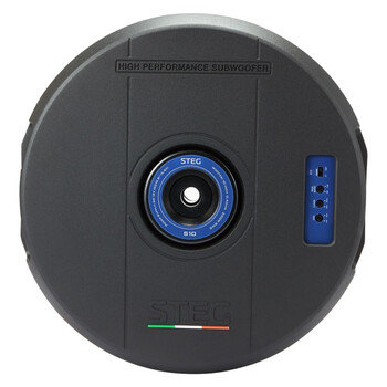 Steg s10 Ultra-Compact Spare Wheel 10 Ενεργό Subwoofer 300watt w-gt-s10