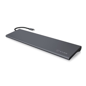 ICY BOX 11 IN 1 TYPE-C NOTEBOOK DOCKING STATION WITH TRIPLE VIDEO OUTPUT