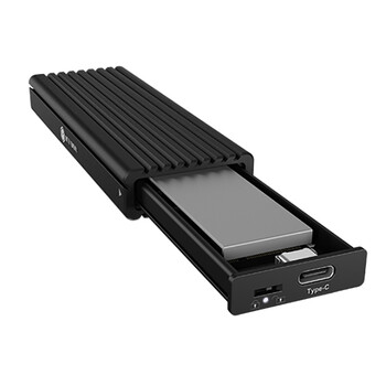 ICY BOX TYPE-C/USB 3.2 GEN2 TO NVMe/SATA SSD ENCLOSURE TOOLLESS