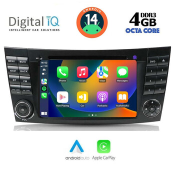 DIGITAL IQ BXF 690_CPAA (7'' DVD) MULTIMEDIA SYSTEM for MERCEDES E (W211) – CLS (W219) mod. 2003-2009