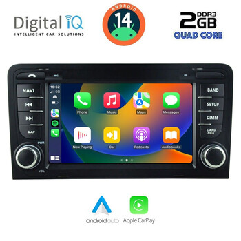 DIGITAL IQ ZSD 249_CPA (7" DECK) MULTIMEDIA SYSTEM for AUDI A3 mod. 2003-2012