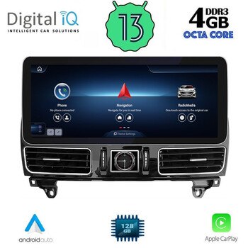 DIGITAL IQ TOP 14997_CPA (12.3'') MULTIMEDIA SYSTEM for MERCEDES ML (W166) mod. 2011-2019 (NTG 4.5)